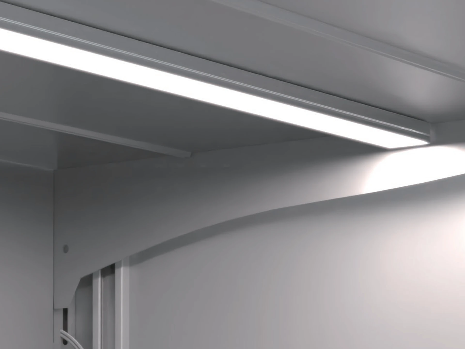 AP02-SM1906 Shelf Power System Aluminum Profile