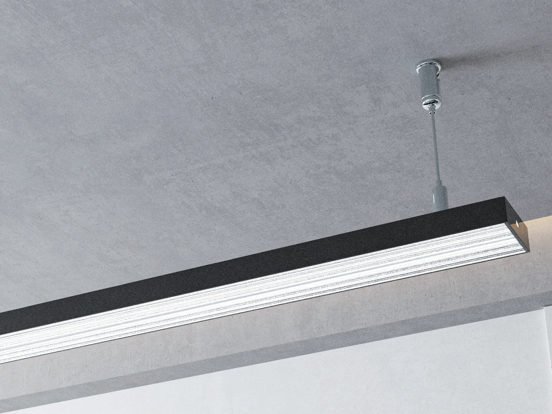 AP04-SM4315-CR90 Focus Lighting Range Aluminum Profile
