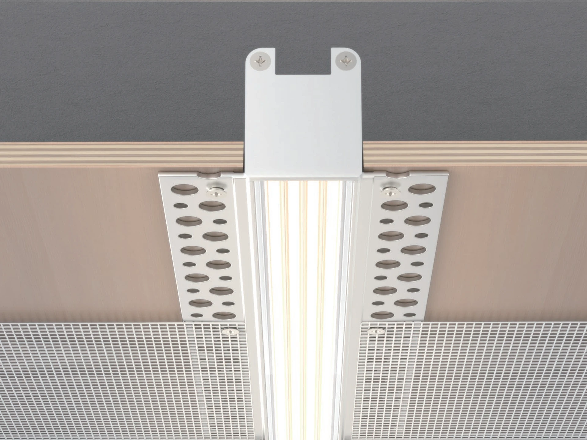 AP06-RS6733 Anti-glare Range Aluminum Profile