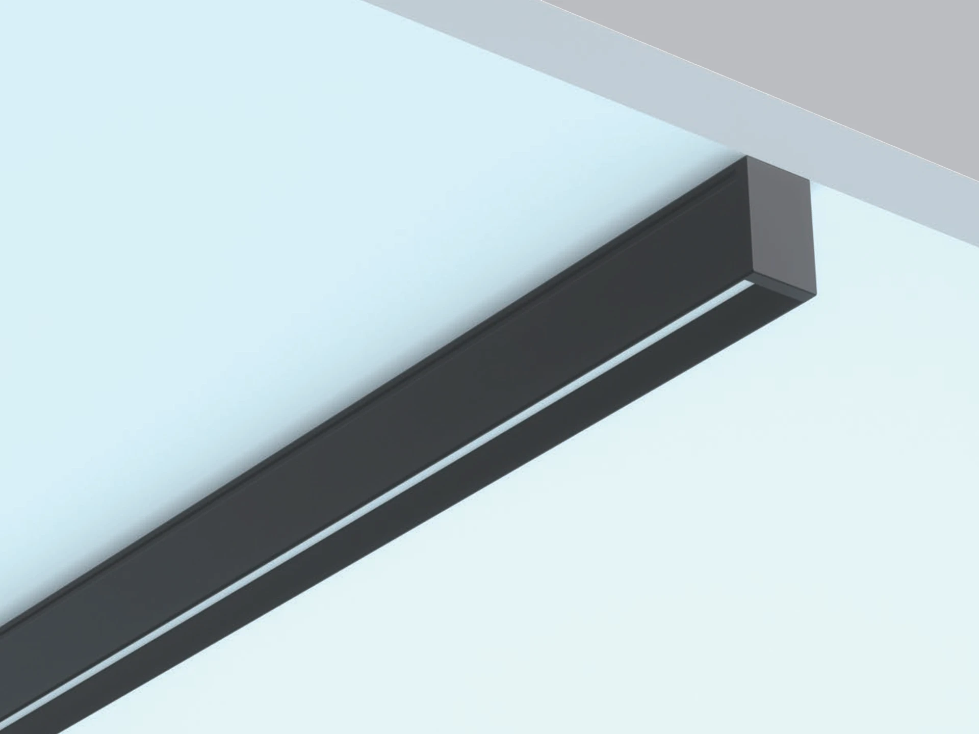 AP06-SM1016 Anti-glare Range Aluminum Profile