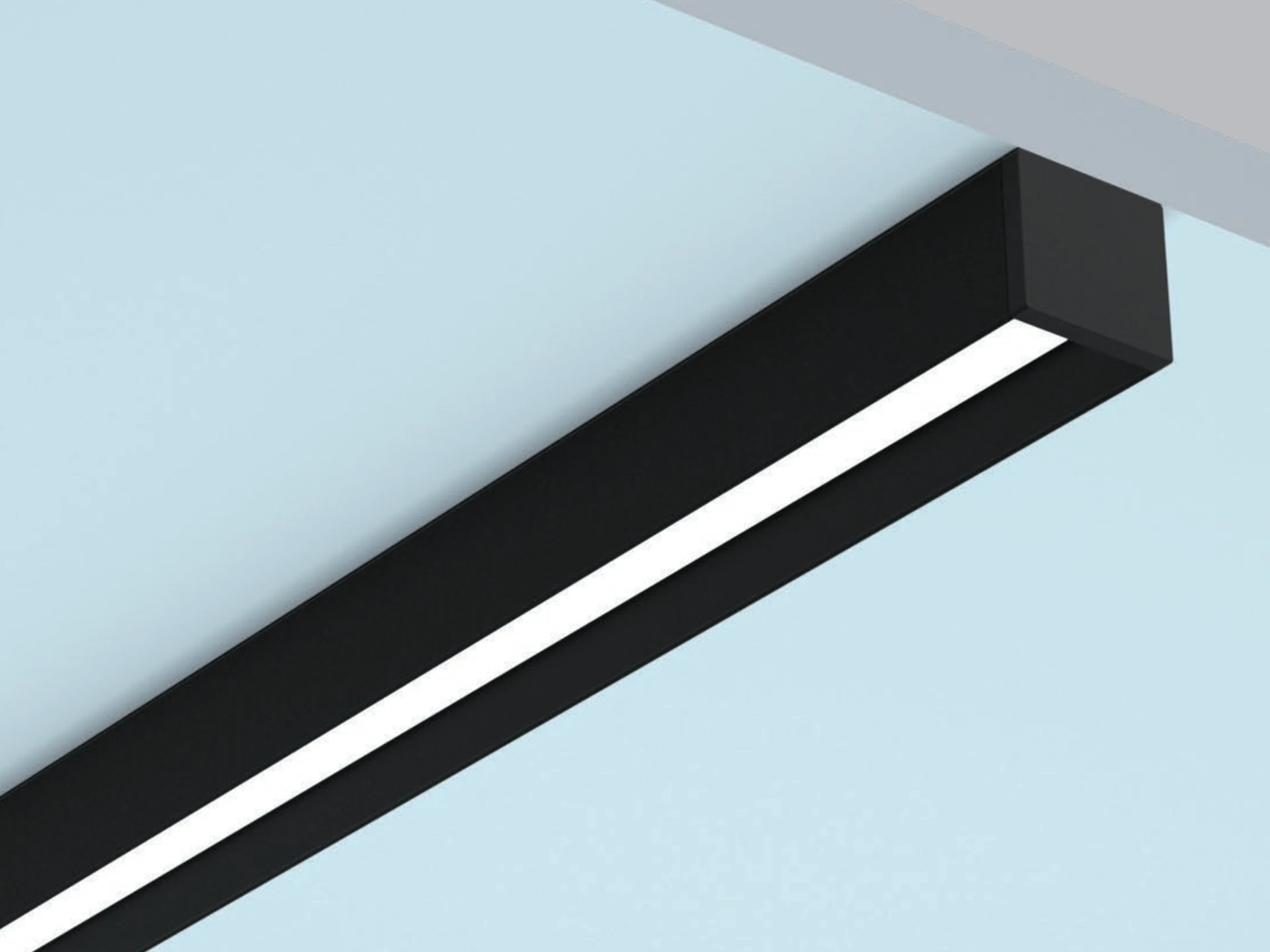 AP06-SM1615 Anti-glare Range Aluminum Profile