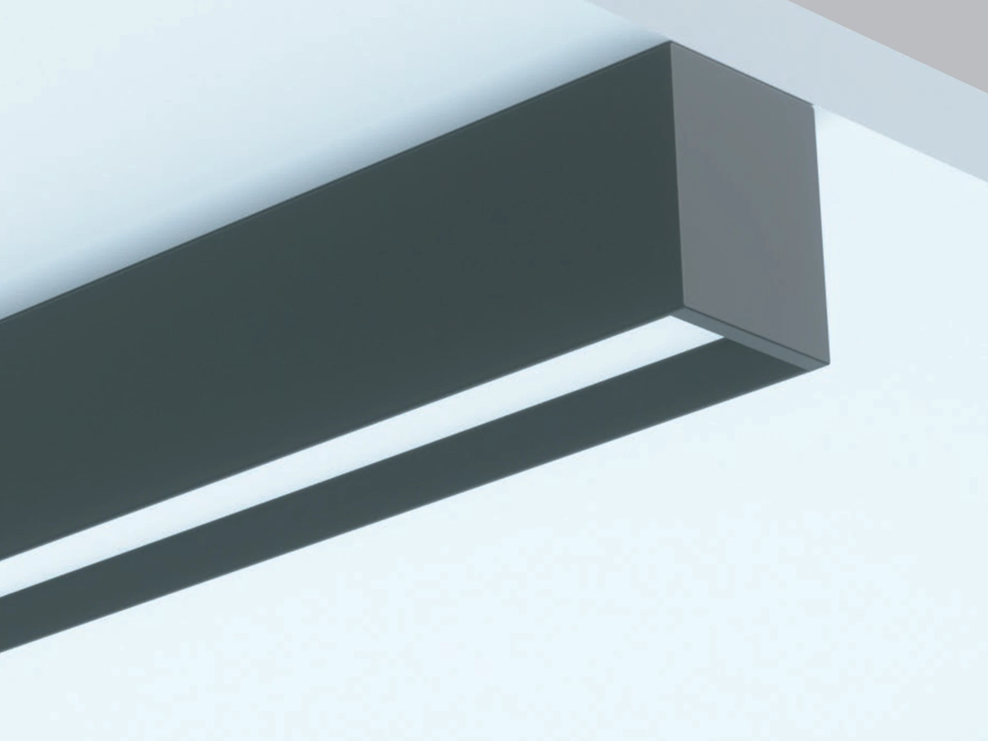 AP06-SM2025 Anti-glare Range Aluminum Profile
