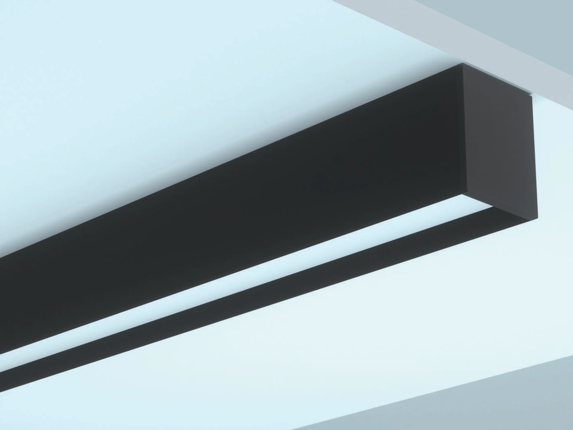 AP06-SM2531 Anti-glare Range Aluminum Profile