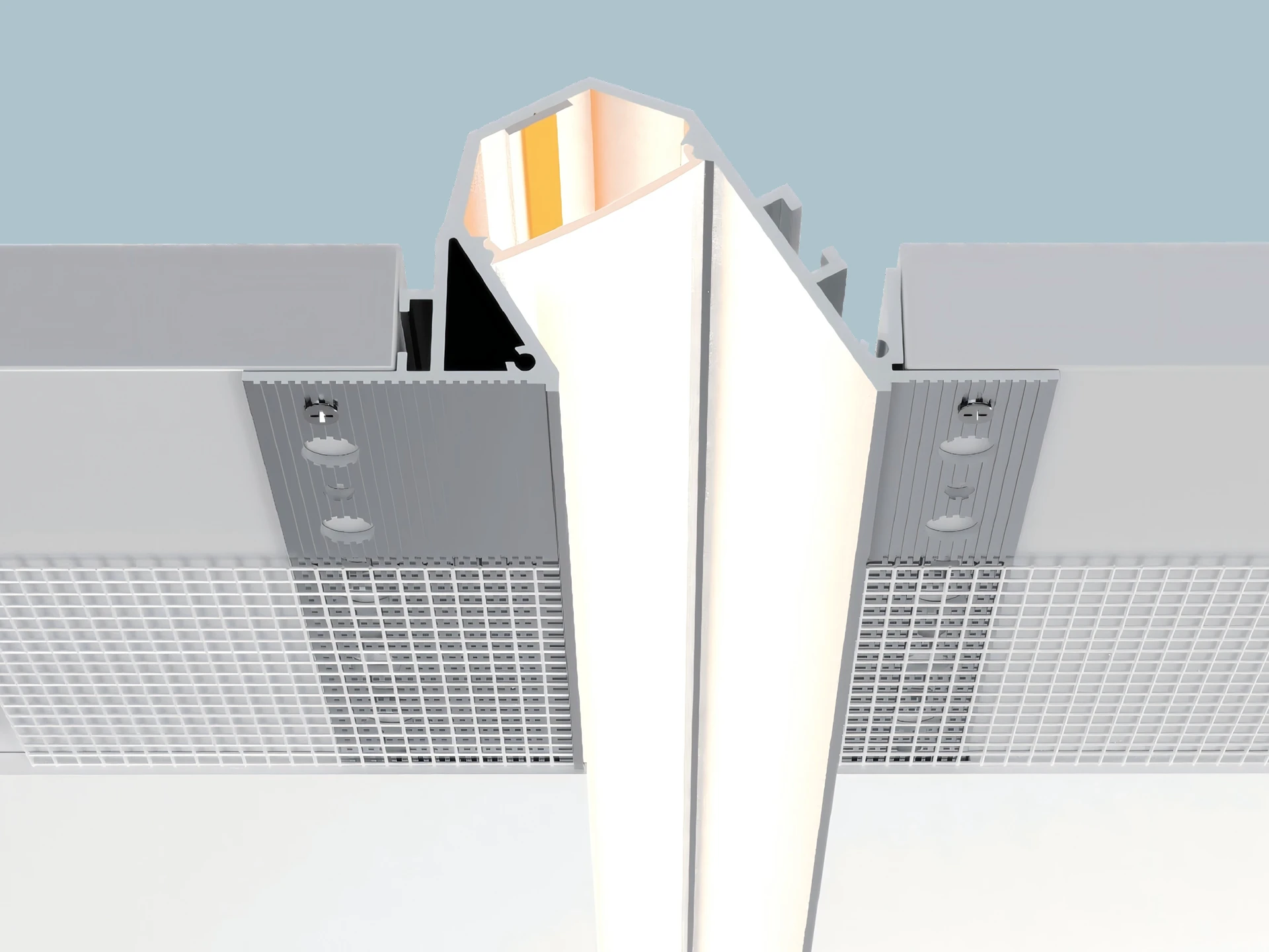 AP07-RS8639A Wall Washer Range Aluminum Profile