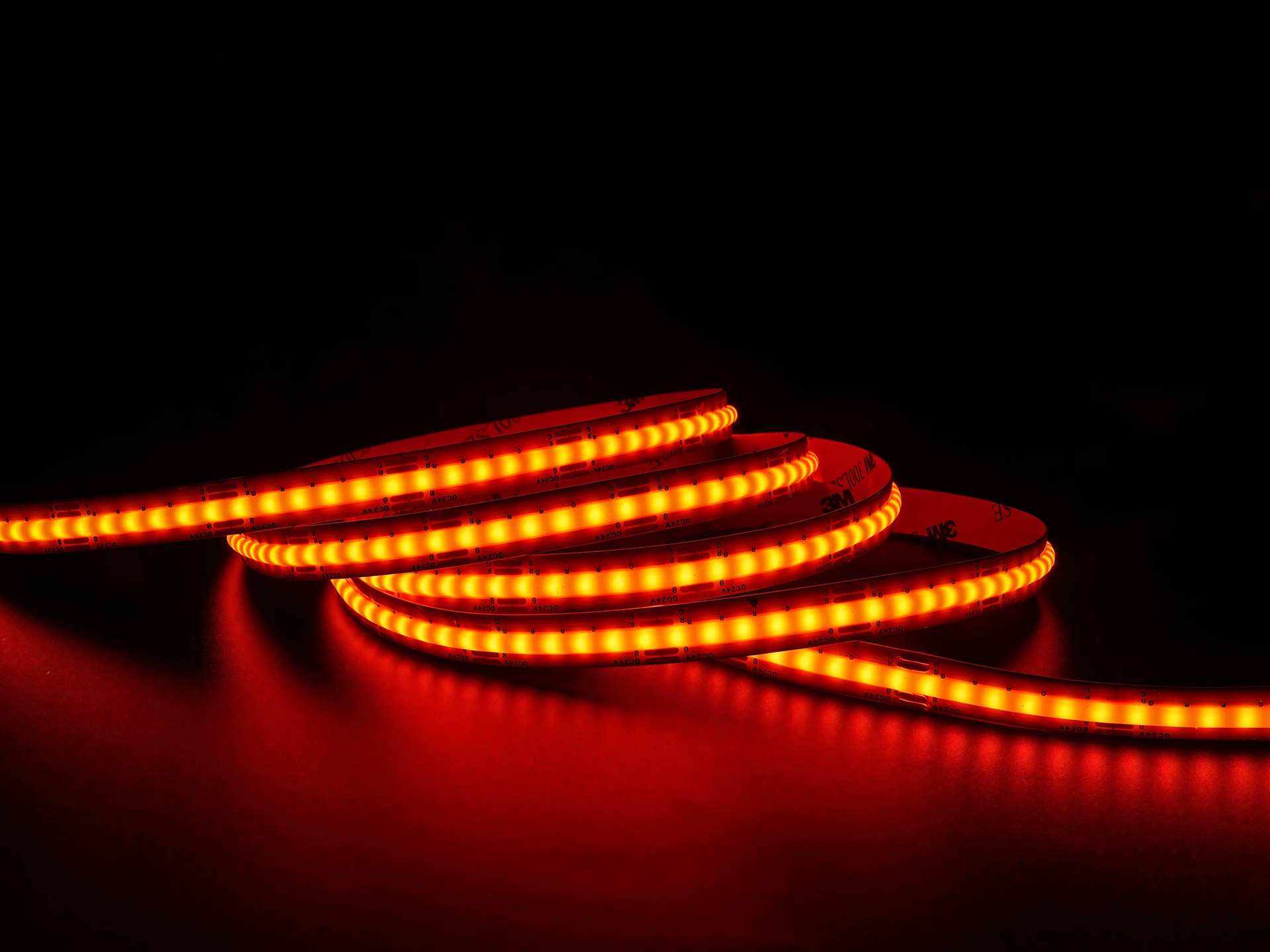 ST203 Series, 576LED/M, 12W/M, RGB, 31.25mm CUT, IP54, LED Strip Light