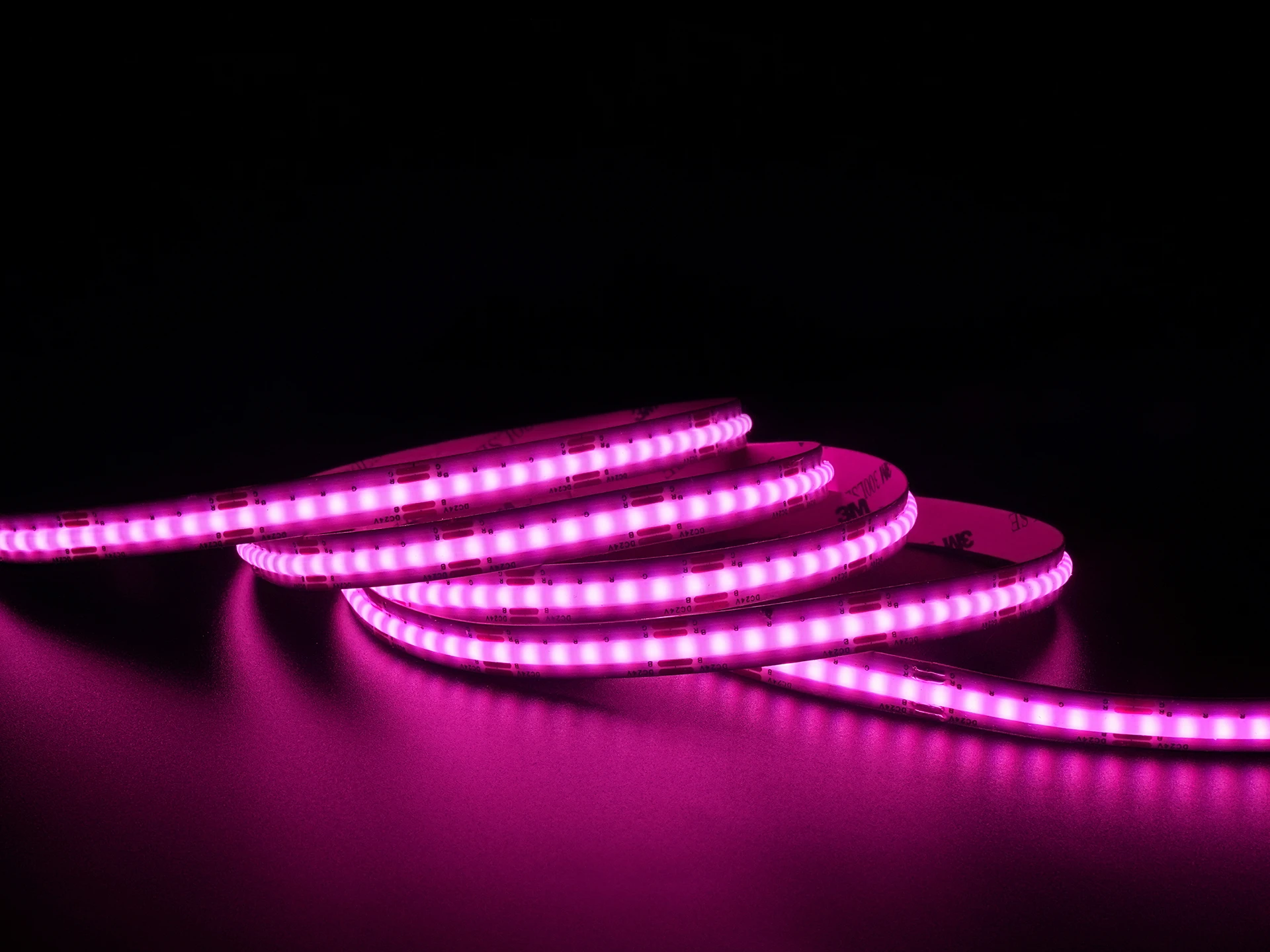ST203 Series, 576LED/M, 12W/M, RGB, 31.25mm CUT, IP20, LED Strip Light