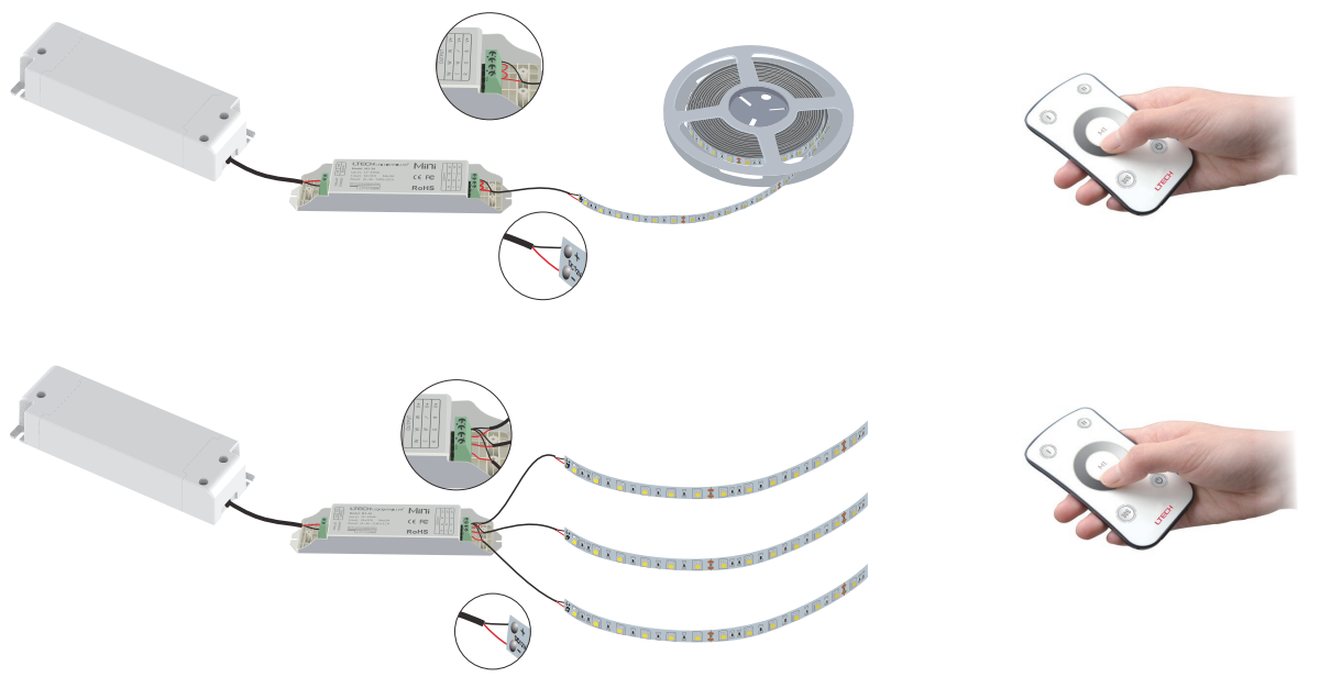 M1+M3 3A Signle CCT Controller Wiring
