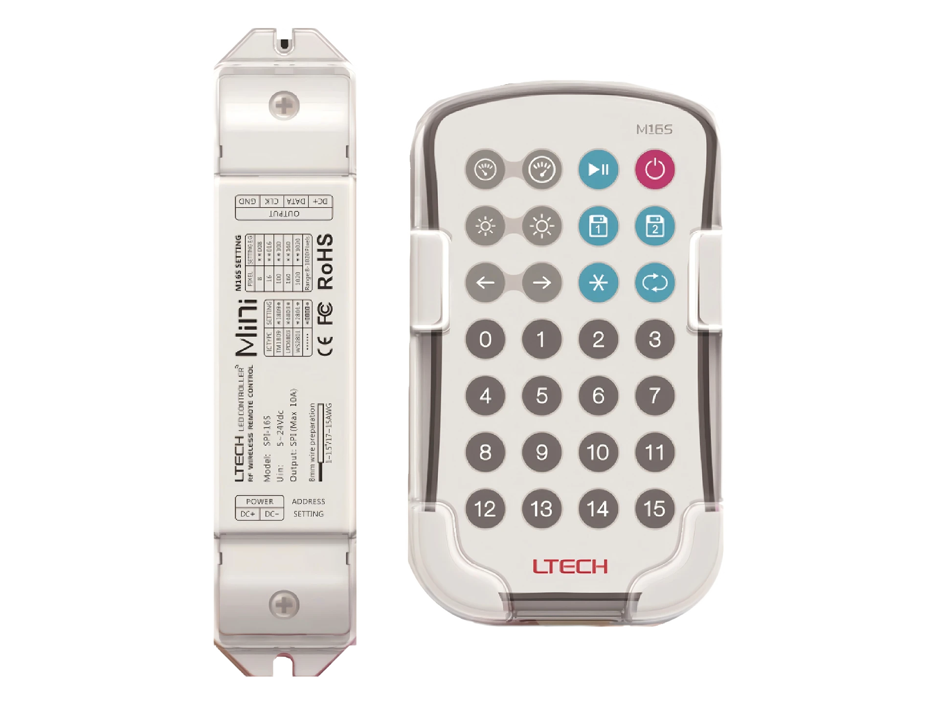 SPI-16S+M16S IRGB Controller